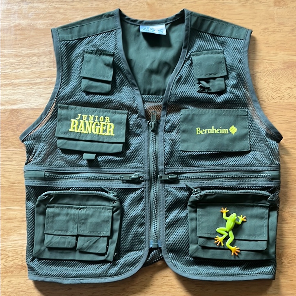 Junior Ranger Kids Costume Vest - Green
